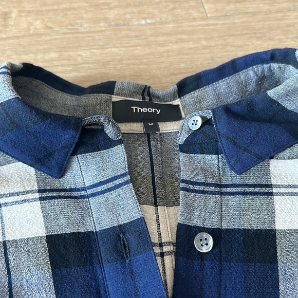 Theory Plaid Tunic - Picture 2 of 2